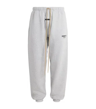 Essentials Cotton-blend Logo Sweatpants In Grey
