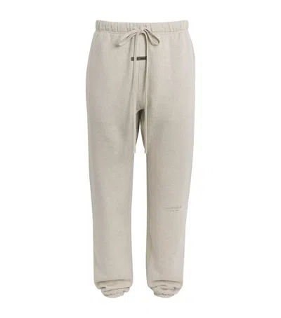 Essentials Cotton-blend Logo Sweatpants In Neutral