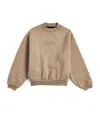 Essentials Cotton-blend Logo Sweatshirt In Grey