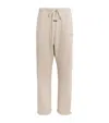 Essentials Cotton-blend Open Cuff Sweatpants In Neutral