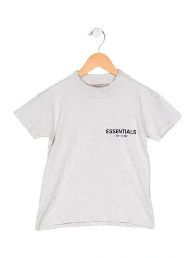 Pre-owned Essentials Babies' Cotton Grey Casual Short Sleeve Shirt In Multi