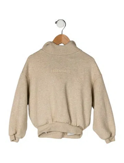 Pre-owned Essentials Babies' Cotton Hooded Sweatshirt In Neutral