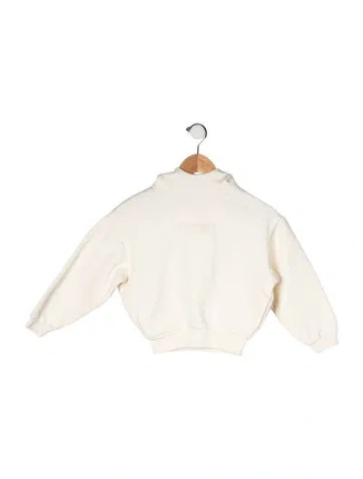 Pre-owned Essentials Babies' Cotton Hooded Sweatshirt In Neutral