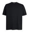 Essentials Cotton Logo Oversized T-shirt In Black