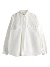 Essentials Cotton Shirt In White