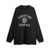 Essentials Cotton T Shirts In Black