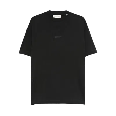 Essentials Cotton T Shirts In Black