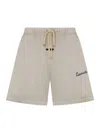 Essentials Gray Training Classic Sweat Shorts In Gray