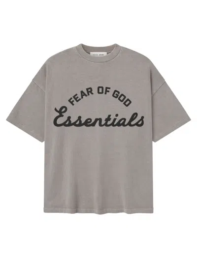 Essentials Cotton T-shirt In Gray