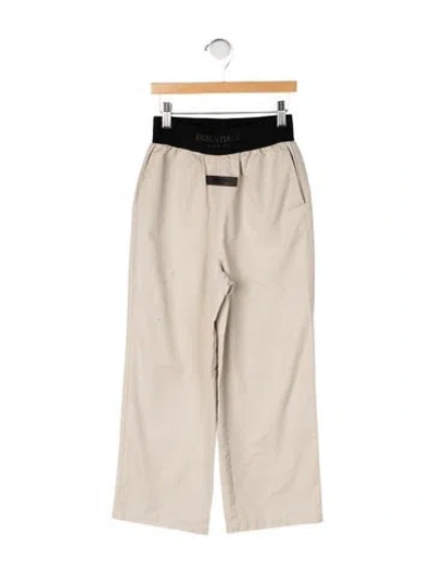 Pre-owned Essentials Kids' Cotton-blend Pants In Neutrals