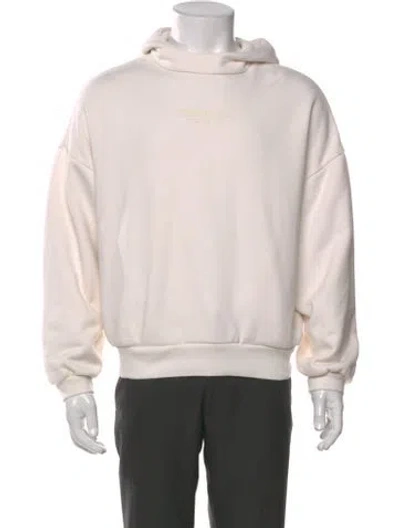 Pre-owned Essentials Crew Neck Long Sleeve Hoodie In Gray