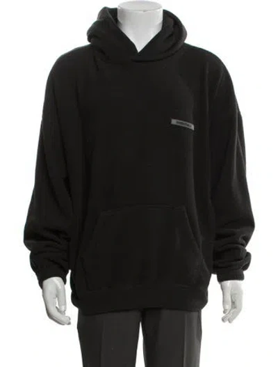 Pre-owned Essentials Crew Neck Long Sleeve Hoodie In Green