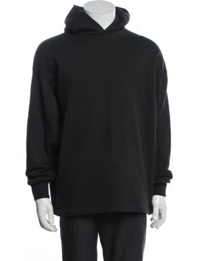 Pre-owned Essentials Crew Neck Long Sleeve Hoodie In Grey