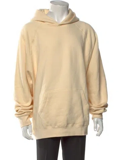 Pre-owned Essentials Crew Neck Long Sleeve Hoodie In Neutral