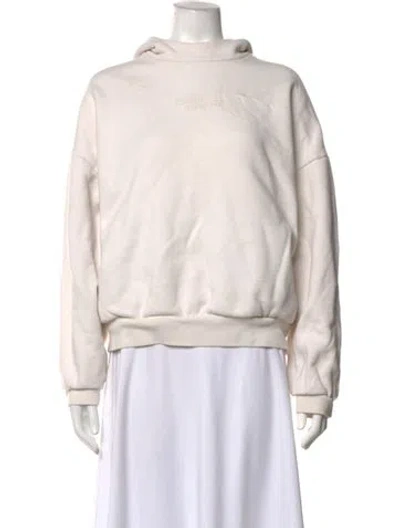 Pre-owned Essentials Crew Neck Long Sleeve Hoodie In Neutrals
