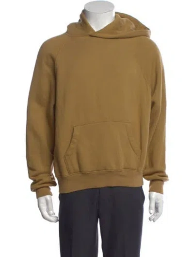 Pre-owned Essentials Crew Neck Long Sleeve Hoodie In Neutrals