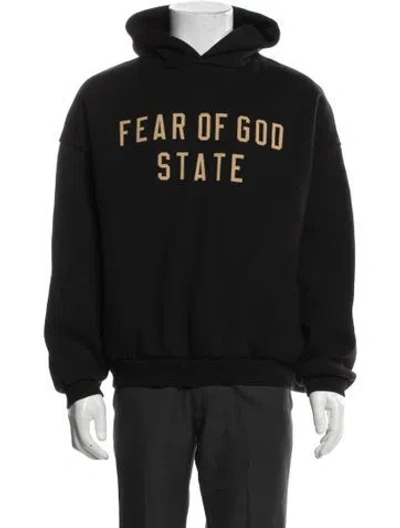 Pre-owned Essentials Crew Neck Long Sleeve Hoodie W/ Tags In Black