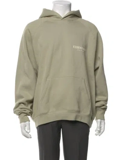 Pre-owned Essentials Crew Neck Long Sleeve Hoodie W/ Tags In Green