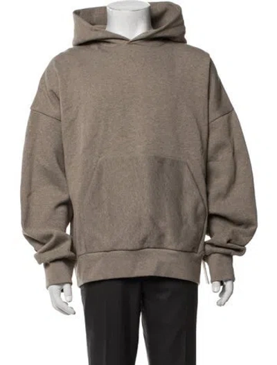 Pre-owned Essentials Crew Neck Long Sleeve Hoodie W/ Tags In Neutrals