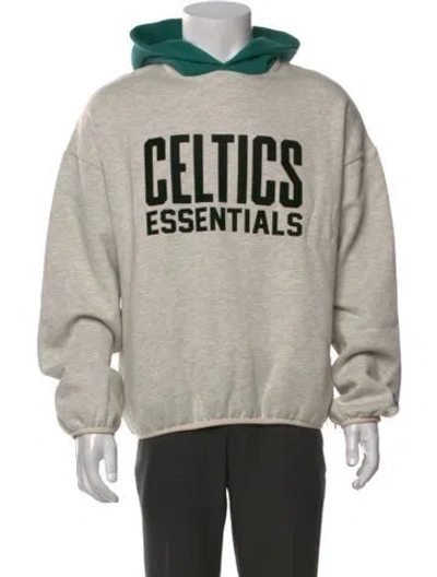 Pre-owned Essentials Crew Neck Long Sleeve Hoodie W/ Tags In White