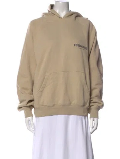 Pre-owned Essentials Crew Neck Long Sleeve Sweatshirt In Neutral