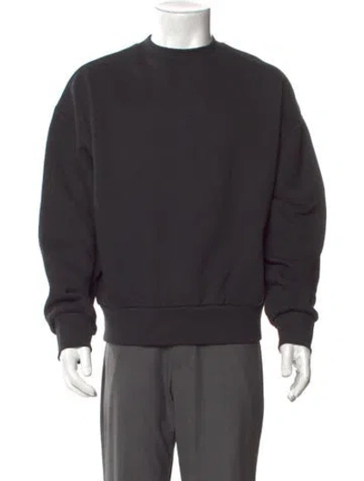 Pre-owned Essentials Crew Neck Long Sleeve Sweatshirt W/ Tags In Black