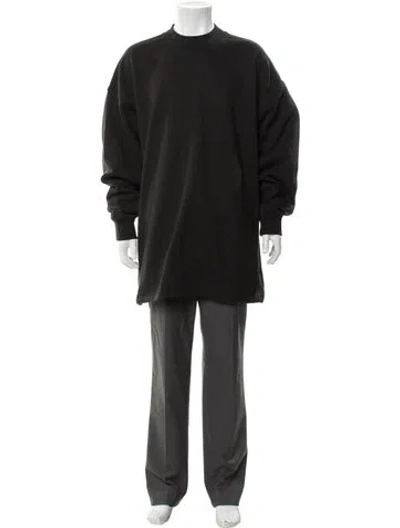 Pre-owned Essentials Crew Neck Long Sleeve Sweatshirt W/ Tags In Gray