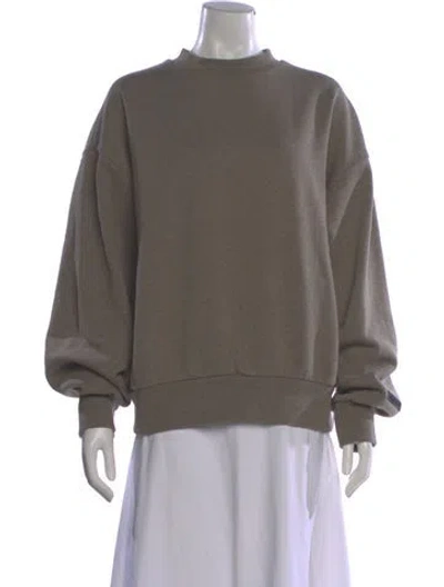 Pre-owned Essentials Crew Neck Long Sleeve Sweatshirt W/ Tags In Gray