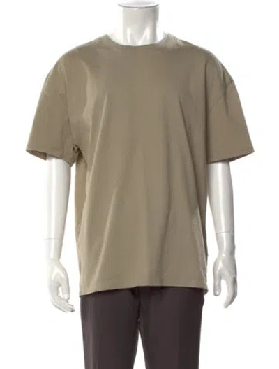 Pre-owned Essentials Crew Neck Short Sleeve T-shirt In Neutral