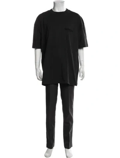 Pre-owned Essentials Crew Neck Short Sleeve T-shirt W/ Tags In Black