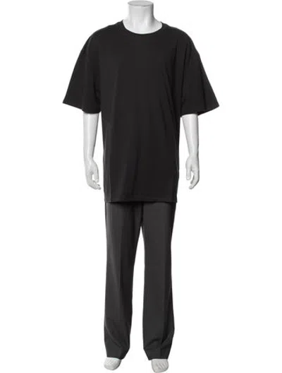 Pre-owned Essentials Crew Neck Short Sleeve T-shirt W/ Tags In Black