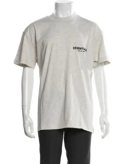 Pre-owned Essentials Crew Neck Short Sleeve T-shirt W/ Tags In Grey