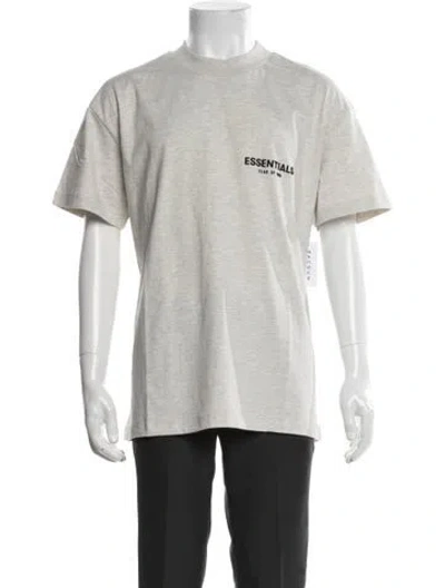 Pre-owned Essentials Crew Neck Short Sleeve T-shirt W/ Tags In Grey