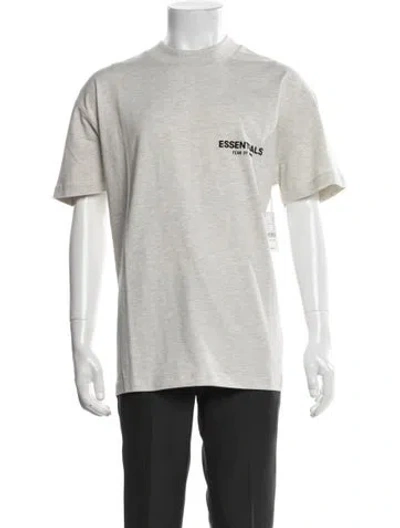 Pre-owned Essentials Crew Neck Short Sleeve T-shirt W/ Tags In Grey