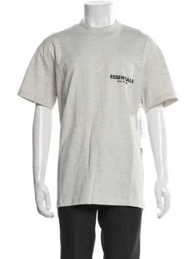 Pre-owned Essentials Crew Neck Short Sleeve T-shirt W/ Tags In Grey