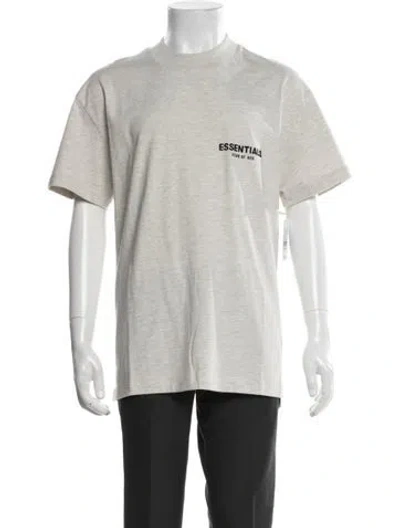 Pre-owned Essentials Crew Neck Short Sleeve T-shirt W/ Tags In Grey