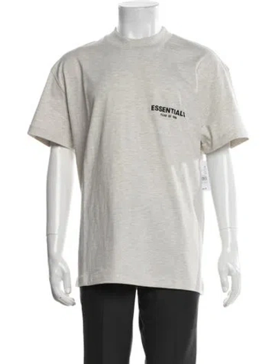 Pre-owned Essentials Crew Neck Short Sleeve T-shirt W/ Tags In Grey