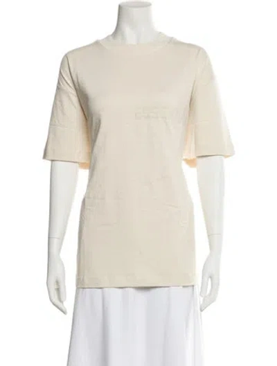 Pre-owned Essentials Crew Neck Short Sleeve T-shirt W/ Tags In Neutral