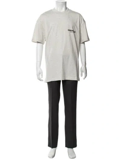 Pre-owned Essentials Crew Neck Short Sleeve T-shirt W/ Tags In Neutrals