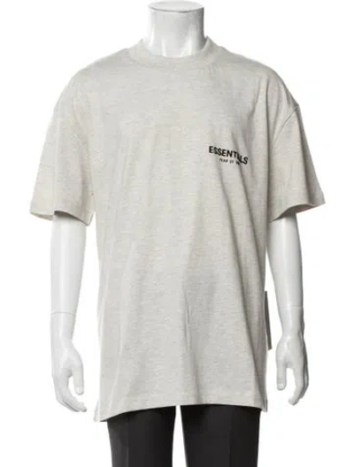 Pre-owned Essentials Crew Neck Short Sleeve T-shirt W/ Tags In Neutrals