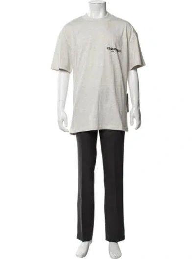 Pre-owned Essentials Crew Neck Short Sleeve T-shirt W/ Tags In Neutrals