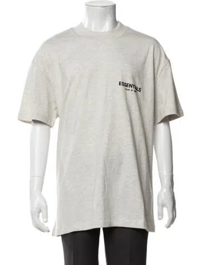 Pre-owned Essentials Crew Neck Short Sleeve T-shirt W/ Tags In Neutrals