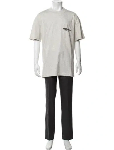 Pre-owned Essentials Crew Neck Short Sleeve T-shirt W/ Tags In Neutrals