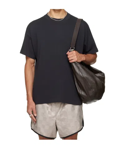 Essentials Crew Neck Short-sleeved T-shirt In Black