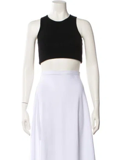 Pre-owned Essentials Crew Neck Sleeveless Crop Top W/ Tags