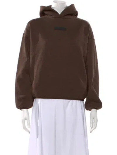 Pre-owned Essentials Crew Neck Sweater In Brown