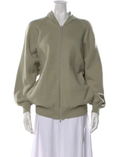 Pre-owned Essentials Crew Neck Sweater In Green