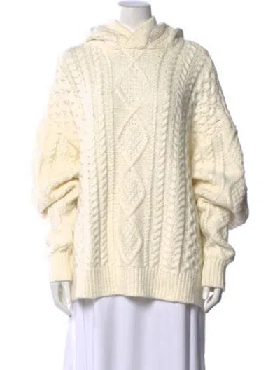 Pre-owned Essentials Crew Neck Sweater In Neutral