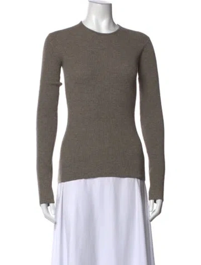 Pre-owned Essentials Crew Neck Sweater In Neutral