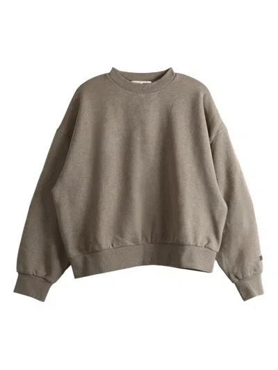 Essentials Crew Neck Sweatshirt In Gray